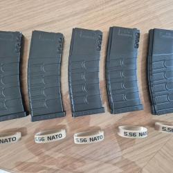 Chargeur M4/M15/M16 MID-CAP 120 BB G&G ARMAMENT