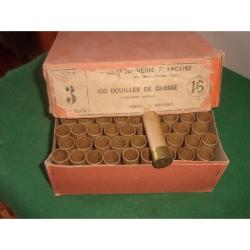 Douilles Cal 16 en carton amorc&eacute; (lot n&deg;5) -