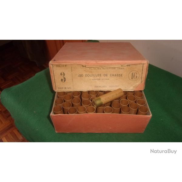 Douilles Cal 16 en carton amorc� (lot n�6) -