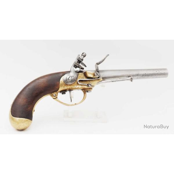 PISTOLET DE CAVALERIE MOD�LE 1777 DIT � COFFRE 1er MODELE 1784 SAINT-�TIENNE - FRANCE ANCIENNE MONAR