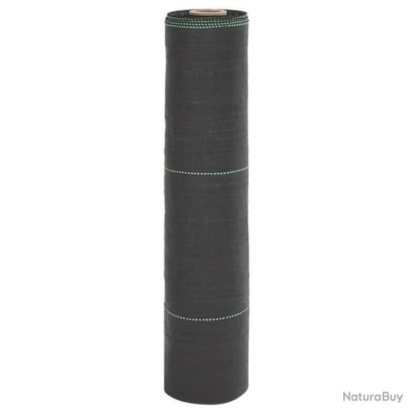 Membrane anti-mauvaises herbes noir 0,5x25 m PP