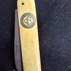 Ancien Canif Allemand Carl BUSING BREMEN (Solinguen?)