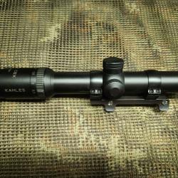 lunette de battue helia csx 1,1X4-24 avec montage Blaser