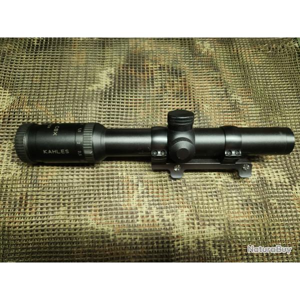 lunette de battue helia csx 1,1X4-24 avec montage Blaser