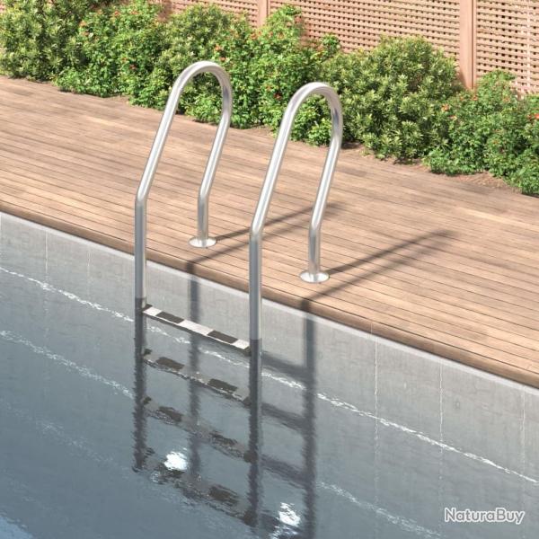 �chelle de piscine 54x38x184,5 cm acier inoxydable 304