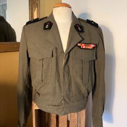 Battle Dress de g&eacute;n&eacute;ral de Corps d Arm&eacute;e - Infanterie coloniale - militaria