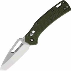 Couteau Blackfire Lame Tanto Acier D2 Manche Nylon Green Pivot Lock Clip BFOGK001GNB