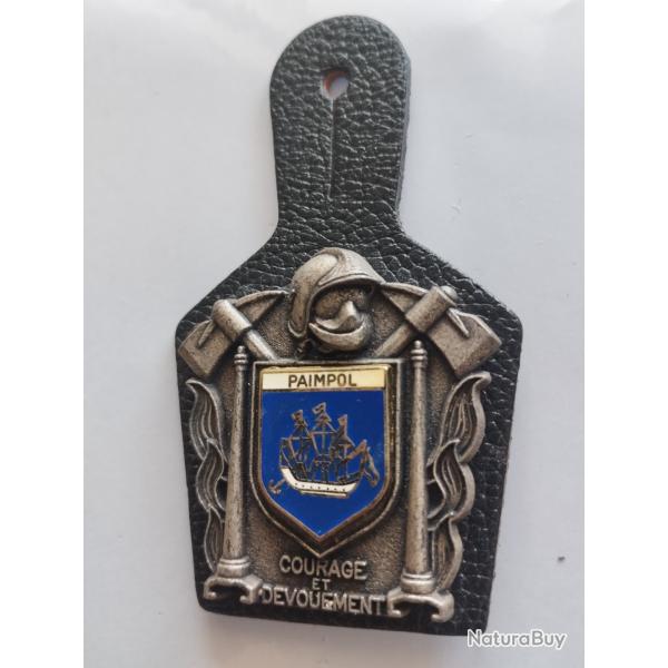 Insigne sapeur pompier Paimpol