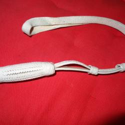 Dragonne de sabre de cavalerie Mle 1871 Buffle blanc