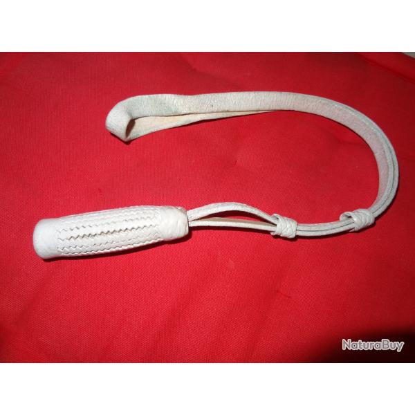 Dragonne de sabre de cavalerie Mle 1871 Buffle blanc