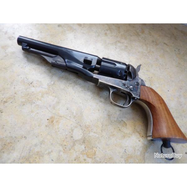 revolver cal 36 1860 61 poudre noire cowboy far west  pi�ces restauration pr�sentatio Pietta  AN1985