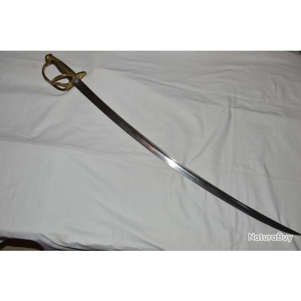 SABRE OFFICIER CAVALERIE LEGERE M.1822-CHATELLERAULT 1877-HUSSARD-CHASSEUR-SPAHIS-3� REP-GUERRE 1914