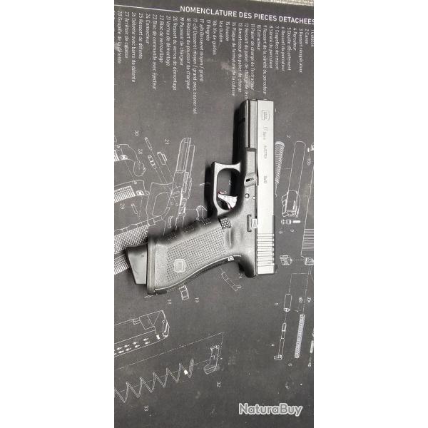 PISTOLET GLOCK 17 GEN 4 MOS