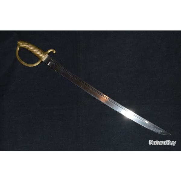 SABRE BRIQUET INFANTERIE Mle AN XI/1816-INFANTERIE GARDE NATIONALE-GENDARMERIE 2� EMPIRE-POMPIERS