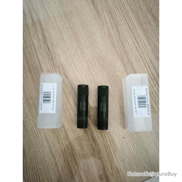 2 Chokes GEMINI Ext�rieur +2 cm invector Plus Cal 12 - IM vendu � l'unit�