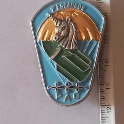 Insigne du peloton antichars (PAC) du 1er r&eacute;giment de hussards parachutistes (1er RHP)