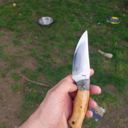Couteau fixe artisanal 02