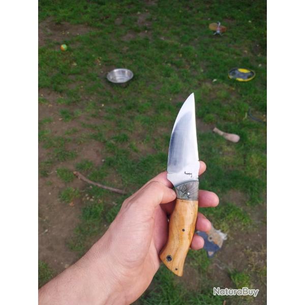 Couteau fixe artisanal 02