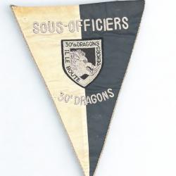 (107.010) Fanion Sous-Officiers du 30e Dragons