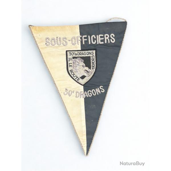 (107.010) Fanion Sous-Officiers du 30e Dragons