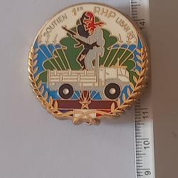 Insigne du 1er r&eacute;giment de hussards parachutistes (1er RHP) - Liban (1978) - Delsart