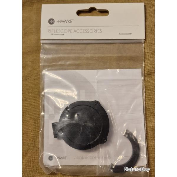 Prot�ge objectif aluminium rabattable HAWKE 44mm HILMAR SUPER DESTOCK !!!