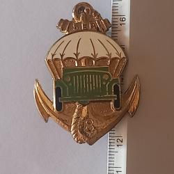 Insigne de la section d'&eacute;clairage et de reconnaissance (SER) du 8&egrave;me RPIMa - Matricul&eacute;