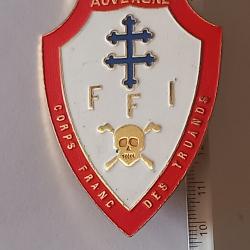 Insigne des forces fran&ccedil;aises de l'int&eacute;rieur (FFI) - Corps-franc des truands (Auvergne) - Richard