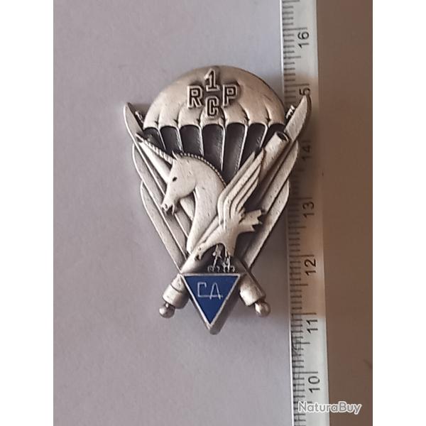 Insigne de la compagnie d'appui (CA) du 1er r�giment de chasseurs parachutistes (1er RCP)