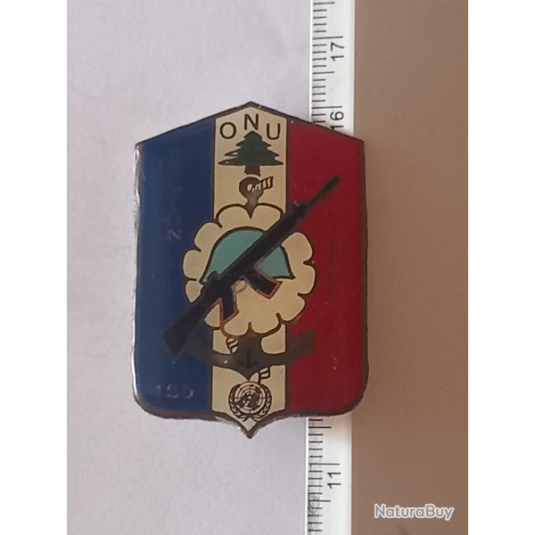 Insigne de la section intervention du 425�me d�tachement de soutien logistique (425�me DSL) - Liban