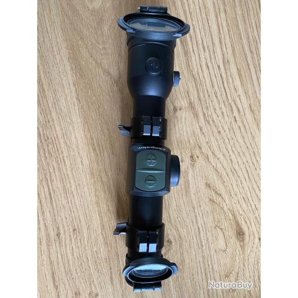 Aimpoint H30L + colliers Warne amovible ��bas�� + bonettes flip up