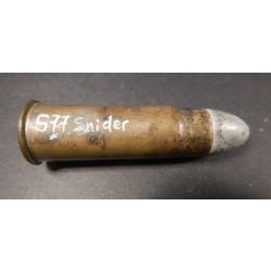 744 - Rare -.577 Solid Snider  - KYNOCH / 2''
