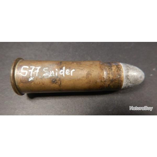 744 - Rare -.577 Solid Snider  - KYNOCH / 2''