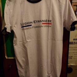 LEGION : TEE SHIRT DE LA LEGION ETRANGERE DE L'ARMEE FRANCAISE , FRENCH FOREIGN LEGION ,TAILLE&nbsp;&nbsp;XL ,
