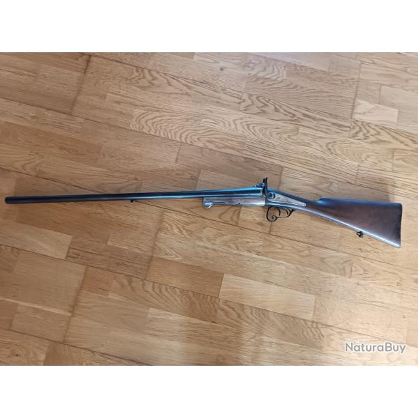 Fusil a platine a broche