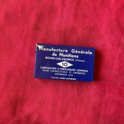 Bo&icirc;te de cartouches 9 mm &agrave; percussion centrale, pas de prix de r&eacute;serve