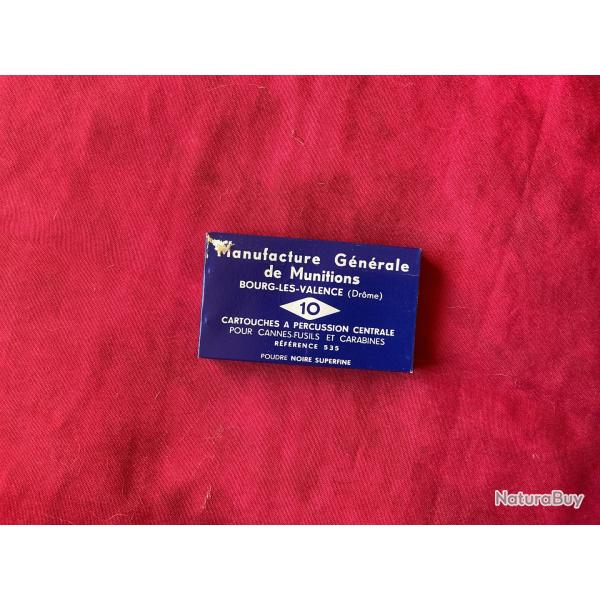 Bo�te de cartouches 9 mm � percussion centrale, pas de prix de r�serve
