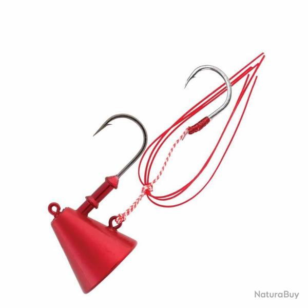 T�te Plomb�e Sakura Tenya Bottom Straight 100g MR - METAL RED