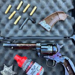 Colt action army.45 blue finish. CO2 BB 4,5mm