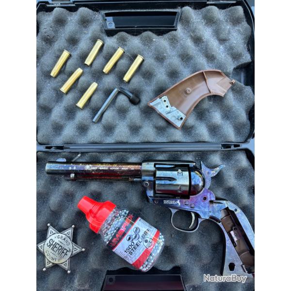 Colt action army.45 blue finish. CO2 BB 4,5mm