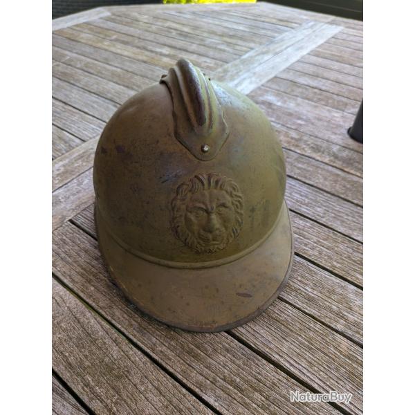 Vends casque Belge ww1.