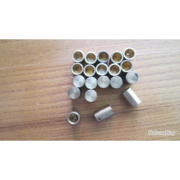 vintage douilles  neuves paris sport 9MM  a broches