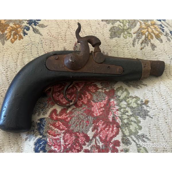 Ancien de pistolet de voyage