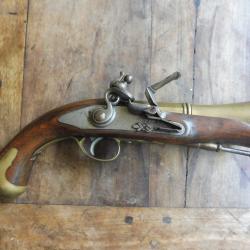 revolver tromblon poudre noire silex fonctionnel