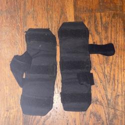 Prot&egrave;ges &eacute;paules pour gilets black