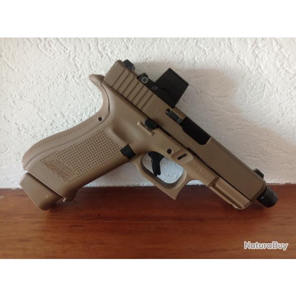 Glock 19X Filet� OR + optique Osight SE 2 MOA