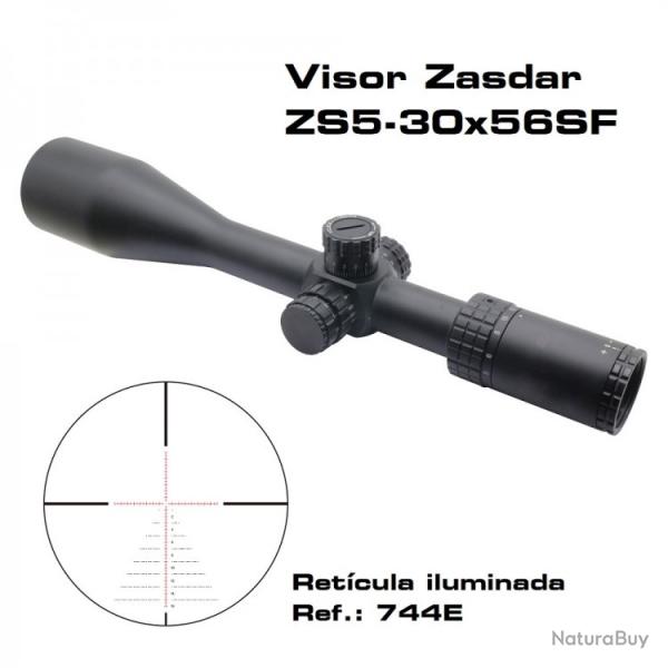 Lunette Zasdar 5-30X56 mm. Ret.T�ctica 744 iluminada