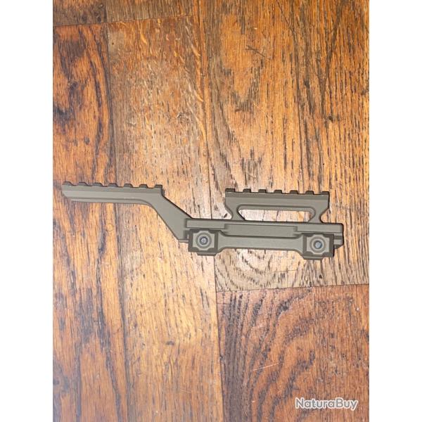R�hausse de rail RIS Picatinny type Hydra GG tan