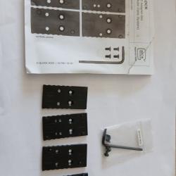 Plaque red dot glock