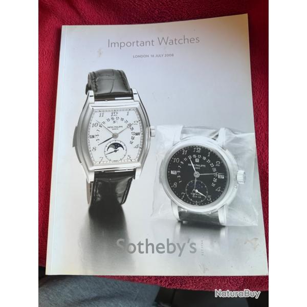 sotheby's ench�res Londres 15/07/2008 catalogue de la vente, 140 pages